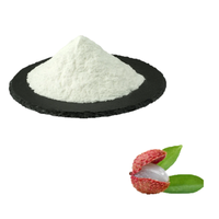 Supplément à base de plantes de qualité alimentaire en poudre d'extrait de plante de litchi de haute qualité dans l'emballage de tambour emballé sous vide