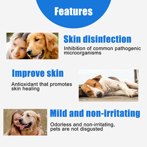 Spray naturel sûr et efficace pour les plaies corporelles des animaux de compagnie, emballage en boîte, soin corporel pour animaux de compagnie - Product Image 3