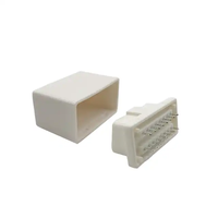 Weißer 33 MM OBD-Stecker mit Rückabdeckung OBD2-Gehäuse OBDII-Gehäuse von SETOCONT