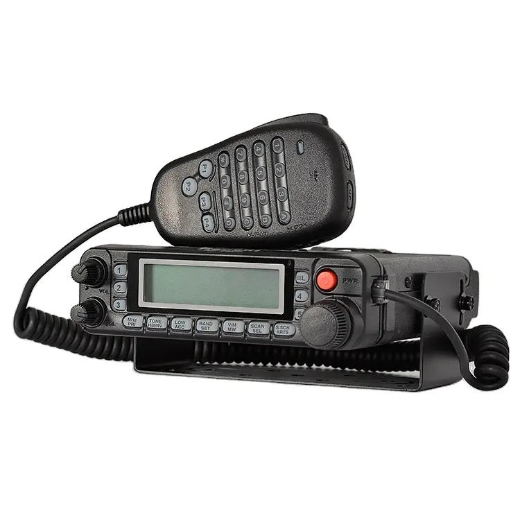 Los últimos RS-9800 nuevo profesional de alta calidad 50W V/U de banda Dual móvil analógica Radio vhf uhf móvil