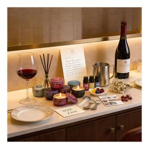 Coffret Cadeau de Bougies d'Aromathérapie Premium avec Pot en Cire de Soja Naturelle pour Promotion en Boutique, Collection de Faveurs de Mariage - Product Image 6