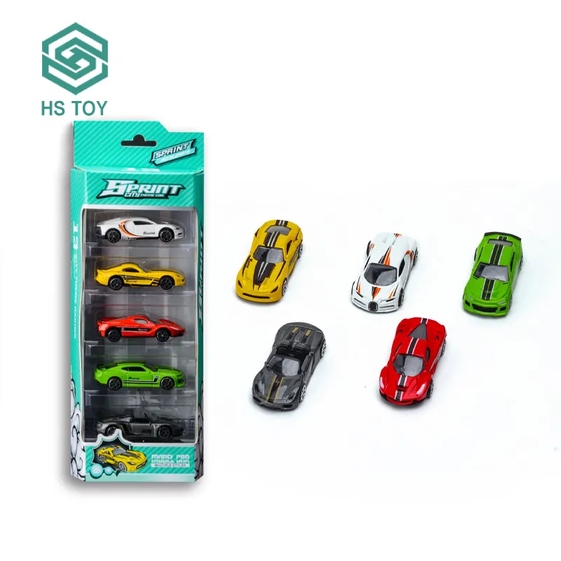 HS Vary Styles Match Box Vehicle Alloy Car Mini GT 1:64 Display Case Car Model For Boy Collection