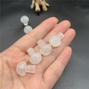 20MM <b>Crystal</b> Healing Stones Gifts Small Size Cute Shape Multi Materials Available <b>Crystal</b> Mushroom - Product Image 3