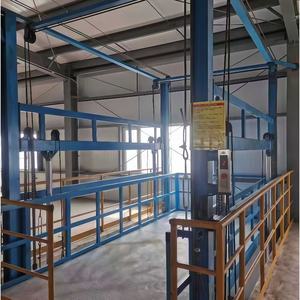 Elevador de Carga Eléctrico, Elevador de Mercancías para Almacén, Elevador de Carga Industrial Personalizable, Elevador Hidráulico Seguro para Taller - Product Image 5