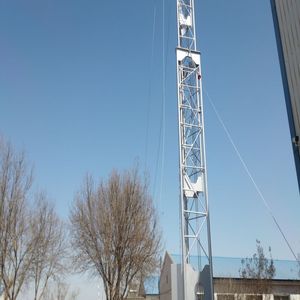 Torre di Telecomunicazione in Acciaio Antiruggine Montata su Rimorchio, Superficie Zincata a Caldo per Servizio di Segnalazione Stradale Rurale - Product Image 6