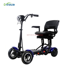 Ultra-lightweight Foldable Electric Scooter for Seniors <b>with</b> 18km/h Speed 25-40km Range Removable Battery - Product Image 4