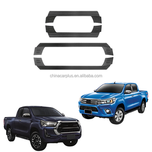 2016-2023 per Toyota per Hilux Revo Rocco accessori esterni ABS lato porta davanzale piastra Scuff Bar coperchio lato <span class=keywords><strong>esterno</strong></span> passo - Product Image 1