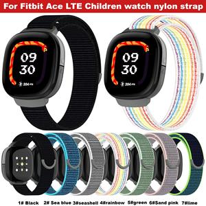 <span class=keywords><strong>Bracelet</strong></span> de montre en nylon BEEFLYPOWER Comfort Plus Solo Loop pour Fitbit <span class=keywords><strong>Ace</strong></span> LTE, bracelets de montre pour enfants - Product Image 2