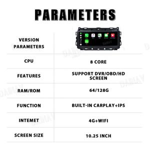 Radio para Auto de 10.25 Pulgadas para Jaguar XE XF XFL 2016-2020, Sistema Android 11, Reproductor Multimedia, GPS, Carplay - Product Image 6