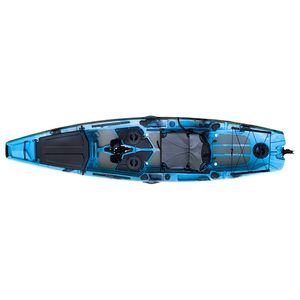 Zéro 2020 meilleur 12ft nouveau design kajak leurre pédale système d'entraînement pêche canoë <span class=keywords><strong>pas</strong></span> <span class=keywords><strong>cher</strong></span>/kayaks avec moteur électrique <span class=keywords><strong>kayak</strong></span> - Product Image 2