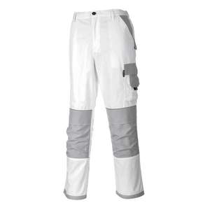 PORTWEST - KS54WHRXL <b>Painters</b> Pro white <b>trouser</b> - EAN 5036108213429 WORK <b>TROUSERS</b> PERFORMANCE WORK <b>TROUSERS</b> - Product Image 1
