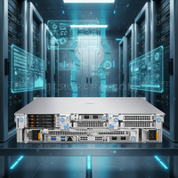 Serveur Rack Économique R570 2U E5-6710 Intel Xeon DDR5 64G 1TB SATA Alimentation 800W En Stock