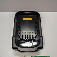 Prix usine DCB206 DCB205 20V 18V Boîtier plastique 3.0Ah 4.0Ah 5.0Ah 6.0Ah Kit de couvercle en plastique 10 cellules BMS PCB