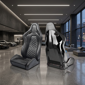 เก้าอี้เกมมิ่งสุดหรู รุ่น Luxury Ace แบบเต็มตัว วัสดุ FRP หุ้มหนัง PU พร้อมที่พักเท้าแบบนวด ดีไซน์ตามหลักสรีรศาสตร์ ปรับหมุนได้ - Product Image 1