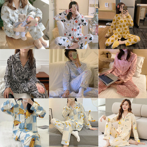 Comercio Exterior Transfronterizo <span class=keywords><strong>para</strong></span> Corea: Vestido Largo de Poliéster sin Cuello, Estilo Coreano a Cuadros, de Manga Larga <span class=keywords><strong>para</strong></span> Primavera y Otoño, <span class=keywords><strong>para</strong></span> Mujer - Product Image 1