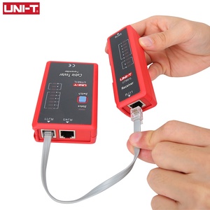 UNI-T UT681L เครื่องทดสอบสายเคเบิล LAN ออโต้เน็ตเวิร์ก LED อีเธอร์เน็ตโทรศัพท์ BNC เครื่องมือซ่อมแซม - Product Image 2