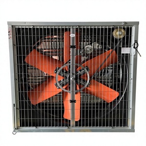 Ventilateur axial mural HME SHRV-1100 en acier inoxydable 1380 mm, électrique à roulement à billes 220V/380V, personnalisable ODM pour serres et fermes avicoles - Product Image 3