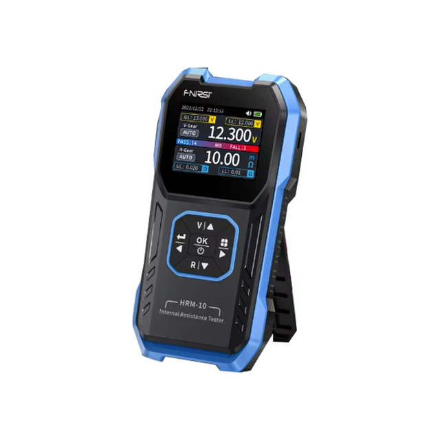 FNIRSI HRM-10 Battery Voltage Internal Resistance Tester 18650 High-precision AC Acid Lithium Lead Car Battery Capacitor Tester