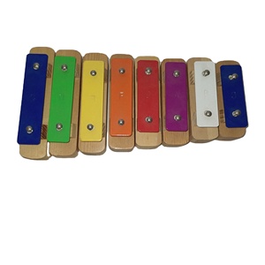 Instrument de percussion professionnel <span class=keywords><strong>portable</strong></span>, <span class=keywords><strong>xylophone</strong></span> à huit tons, plaque en aluminium de couleur piano - Product Image 1