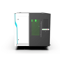 Nouvelle machine de découpe laser à fibre entièrement fermée modèle 3015 pour l'usinage contracté en atelier et la découpe de métaux sur mesure