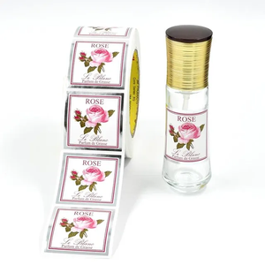 Etiquetas de embalaje de cosméticos personalizadas que imprimen etiquetas de cuidado de la piel completas de plata caliente pegatinas de vinilos impermeables cosméticos - Product Image 6