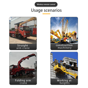 Tỷ lệ 4 đòn bẩy kiểm soát + ga điều khiển cần cẩu điều khiển từ xa - Product Image 3