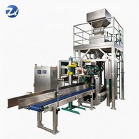 Machine d'emballage et de pesage entièrement automatique à grande vitesse pour engrais, céréales, riz, maïs, semences et granulés en sacs de grande taille