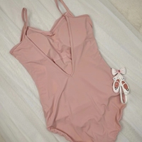 Prix d'usine bas quantité minimale de commande vente chaude Stretch Sexy Dance Wear Ballet rose vif justaucorps pour les femmes