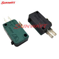 Microinterruptor de Plástico Verde de Alta Calidad de 3 Pines para Botones de Máquinas Arcade y Controles de Joystick SUNWAYT SW-YG7