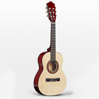 Cheap Price Custom 30Inch Basswood Plywood Wooden Classic Acoustic Guitar Matte Finish for Beginner Music
