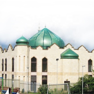 <strong>Fiberglass</strong> Reinforced Roof Curved Panel Metal <strong>Mosque</strong> <strong>Domes</strong> - Product Image 1