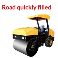 Compacteur routier urbain vibrant autoporté, hydraulique intégral, petite force de compression de 40 KN, moteur Changchai