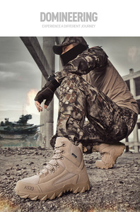 Nouvelles Chaussures de Randonnée Tactiques Antidérapantes pour Hommes, Résistantes à l'Usure, Modèle <span class=keywords><strong>CEMA</strong></span> Chine - Product Image 3