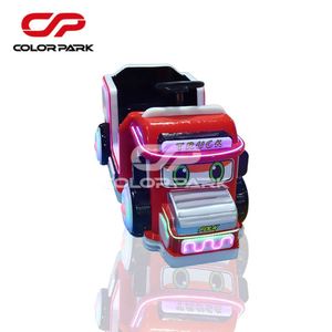 เครื่องเล่นเด็กหยอดเหรียญสีสันสดใส รถแข่งจำลองไฟฟ้าสำหรับเด็กยอดนิยม เครื่องเล่นสวิงสำหรับเด็กคุณภาพดีที่สุด - Product Image 1