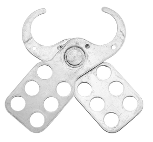 Lockout Hasp for Electrical <b>Panels</b> MCB Circuit Breakers Industrial Safety Lockout Tagout Device Heavy Duty Steel Six Hole Zinc - Product Image 3
