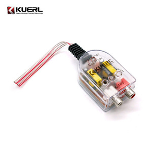 KUERL K-103 ตัวแปลงอิมพีแดนซ์อะแดปเตอร์เสียง RCA ตัวแปลงความถี่สูงถึงต่ำในรถยนต์ - Product Image 4