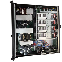 Amplificateur de puissance DSP 4 canaux classe D KD-12Xpro (en métal) |   Amplificateur audio professionnel pour enceintes Line Array, événements en direct, 2U