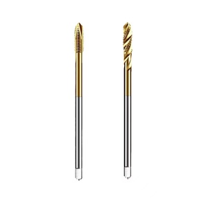 HSSE-M35 JIS स्टैंडर्ड लॉन्ग DIN शैंक 100L स्ट्रेट ग्रूव टैप M3 M4 M5 M6 थ्रेड स्क्रू हैंड टैप - Product Image 2