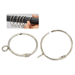 Durable Stainless Steel <b>Curtain</b> Ring with Eyelet Anti-Rust Smooth Glide Drapery Ring <b>for</b> Home - Product Image 5