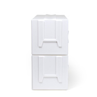 Boîte de rangement en PVC pour verres de lunettes, idéale pour les vis et éviter le glissement des pièces, étui organisateur pour magasin d'optique