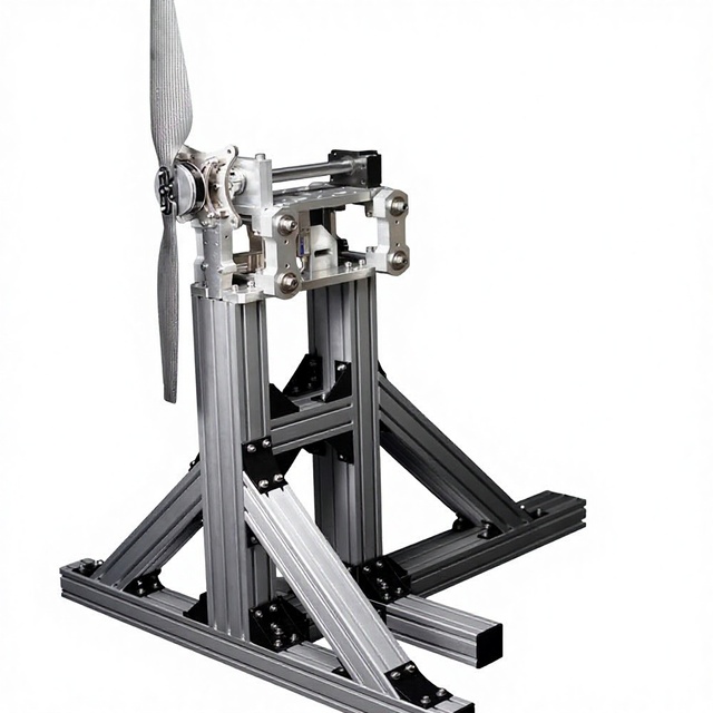 100KG UAV Motor Thrust Testing System High Pull Force Propeller Bench Test for Rack Temperature Efficiency