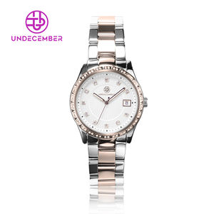 Reloj de Cuarzo para Mujer Undecember de Alta Calidad, 5ATM, Clásico con Diamantes, Reloj de Pulsera con Superluminosidad - Product Image 1