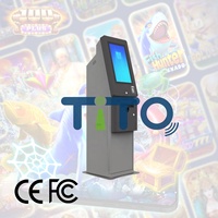 Kiosque de Rédemption de Billets QR en Libre-Service |   Jeux d'arcade à écran tactile avec paiement en espèces, rechargeables, en anglais, garantie 1 an