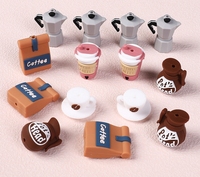 Offre Spéciale bricolage bébé sucette pince accessoires café série Silicone perles de dentition PVC perles focales bijoux faits à la main