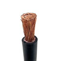 Câble de soudage flexible de haute qualité, âme en cuivre, isolation en caoutchouc, 1/0-4/0 AWG, 450/750V, modèle DL-13-4, norme GB/T 5013-2008