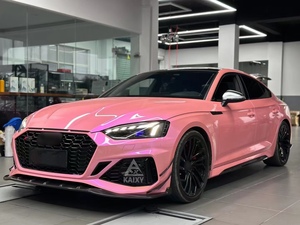 Lèvre de pare-chocs avant en fibre de carbone de style KB pour <span class=keywords><strong>Audi</strong></span> <span class=keywords><strong>RS5</strong></span> <span class=keywords><strong>2020</strong></span>+ - séparateurs de lèvres avant en fibre de carbone - Product Image 6