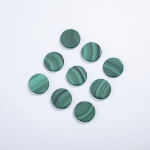 Vente en gros de pierres de malachite naturelles de qualité aa, malachite, tranche à dos plat, vente en gros