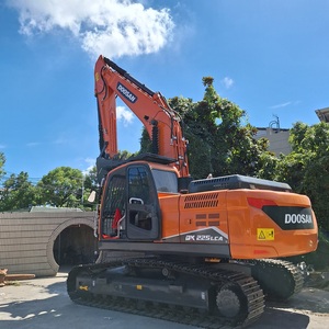 Excavadora de neumáticos Doosan Dx225LCA de Corea, excavadora usada de 22 toneladas, maquinaria de excavadora usada a la venta - Product Image 4