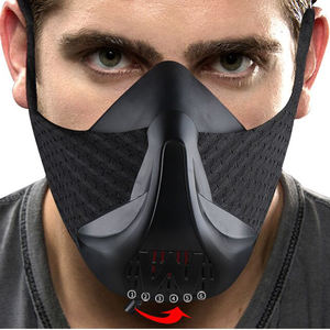 AGEKUSL <span class=keywords><strong>Masque</strong></span> <span class=keywords><strong>à</strong></span> oxygène <span class=keywords><strong>à</strong></span> 6 leviers <span class=keywords><strong>à</strong></span> effet d'altitude élevée pour gymnastique, cyclisme, <span class=keywords><strong>course</strong></span> <span class=keywords><strong>à</strong></span> <span class=keywords><strong>pied</strong></span>, entraînement et entraînement - Product Image 4