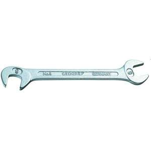 GEDORE - 6095010 Clé midget métrique à double extrémité-EAN 4010886609507 WRENCHES OPEN END WRENCHES - Product Image 1
